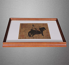 怀化市书画装裱配框服务案例