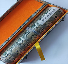 怀化市书画装裱案例